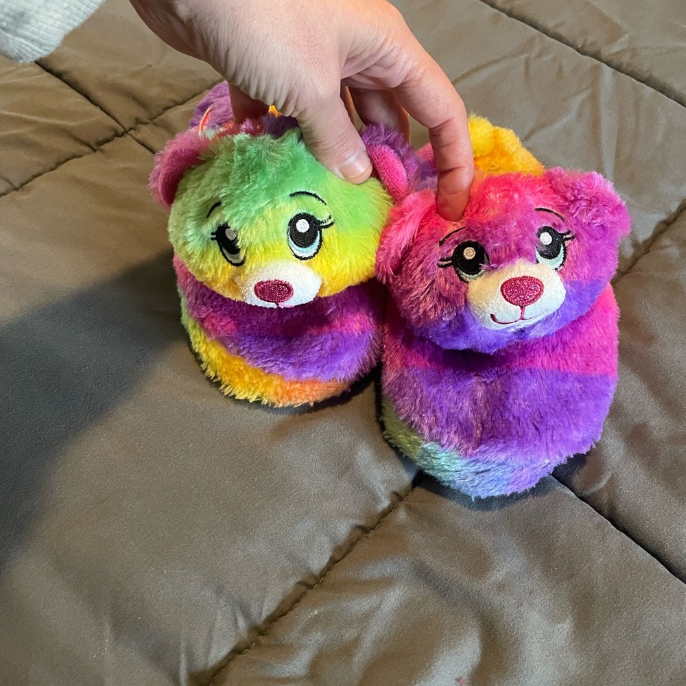 Build a bear girl slippers size 13 - Picture 2 of 9